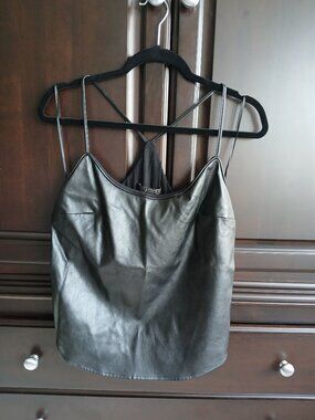 Guess size S Leatherette Cami
